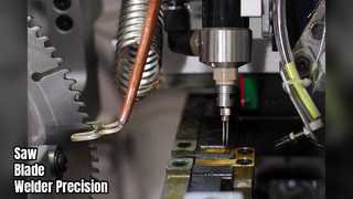 Μηχάνημα επαγωγής θερμικής επεξεργασίας Saw Blade Welder