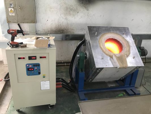 100KW μέσος λειώνοντας φούρνος επαγωγής συχνότητας (φάσμα συχνότητας 1-10khz)